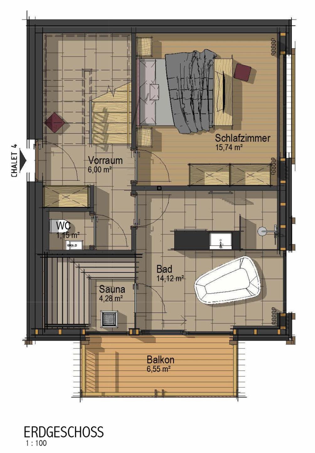 Chalets - The Peak Solden Bilik gambar
